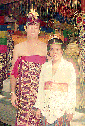 Made Jati Claimed a Bali Marriage in Kuta in 1996.
